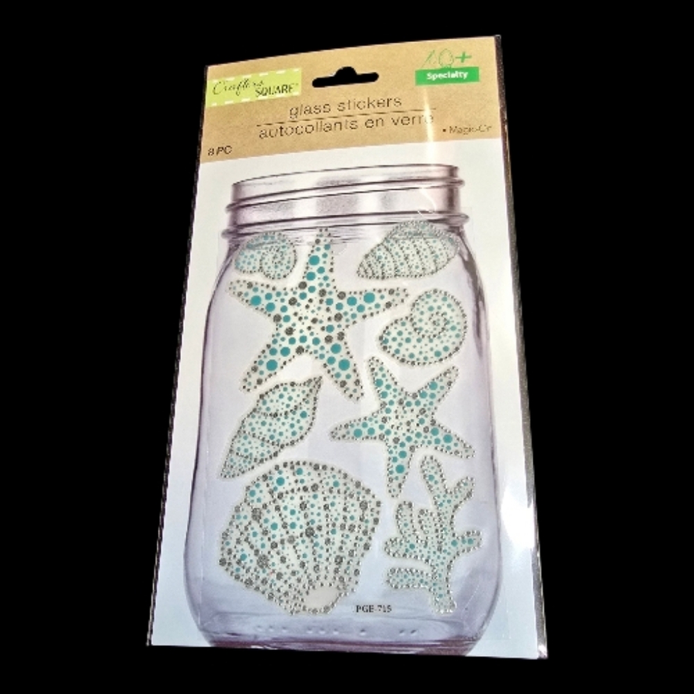 5 Sets Glass Stickers - Picture 4 of 8
